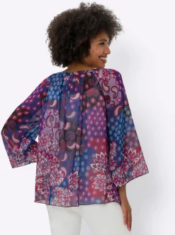 Druckbluse