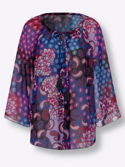 Druckbluse