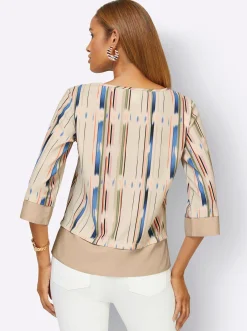 Druckbluse