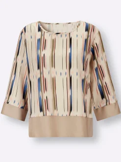 Druckbluse