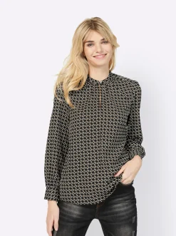 Druckbluse
