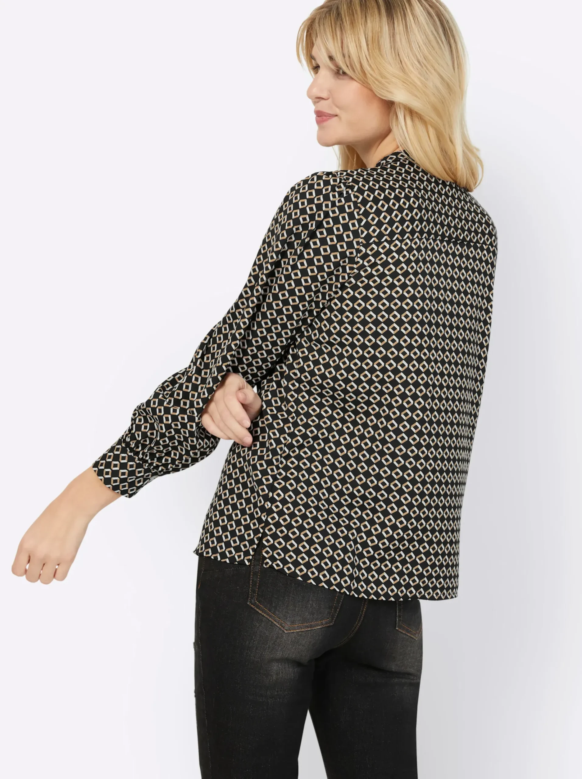 Druckbluse