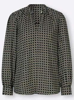 Druckbluse