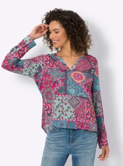 Druckbluse