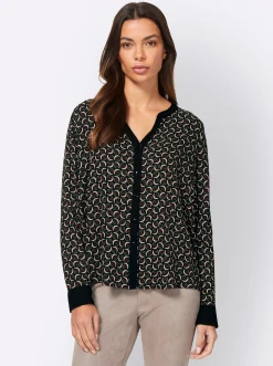 Druckbluse aus Viskose