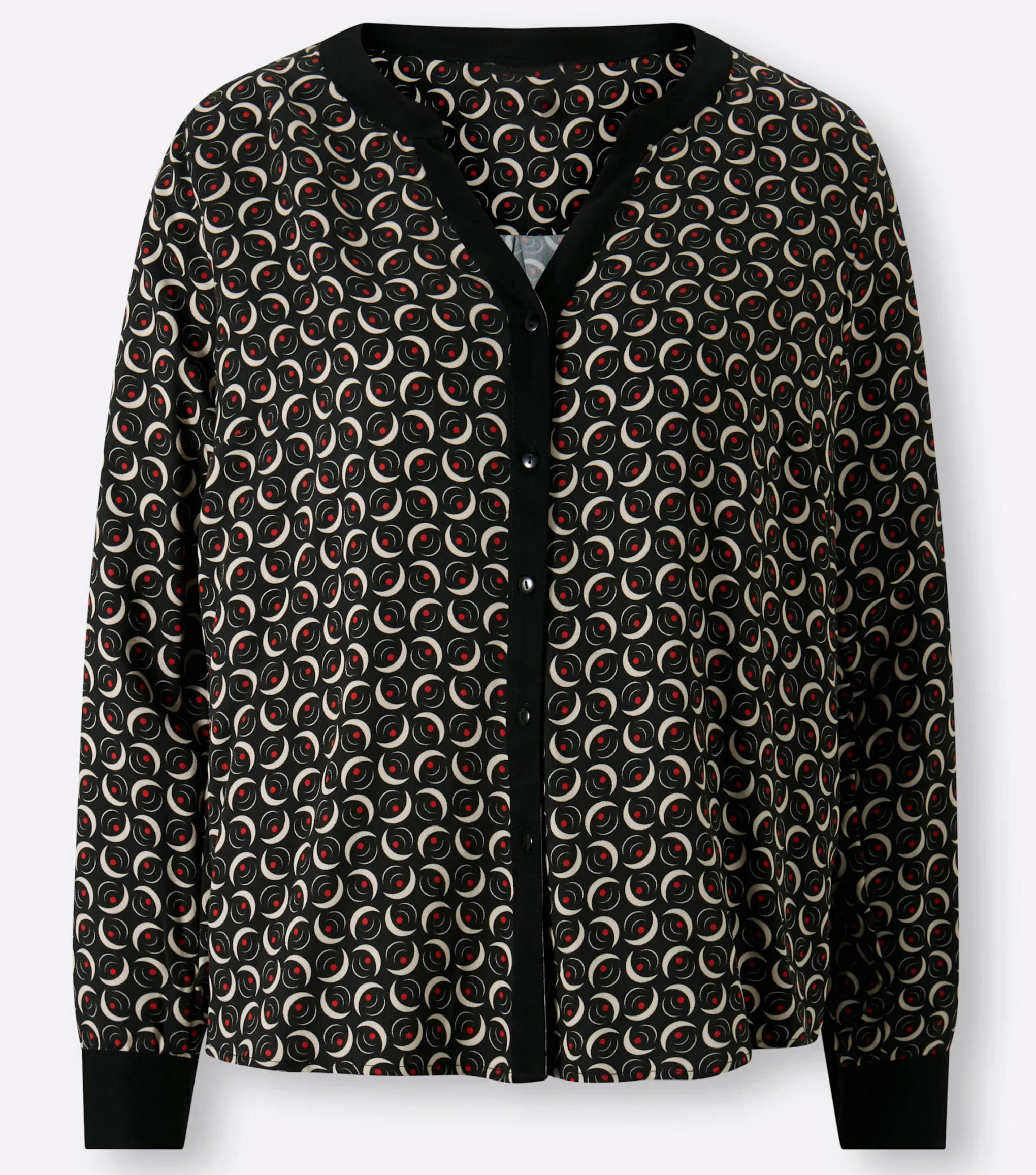 Druckbluse aus Viskose