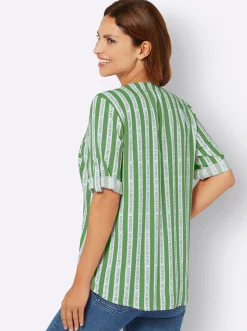 Druckbluse in Schlupfform