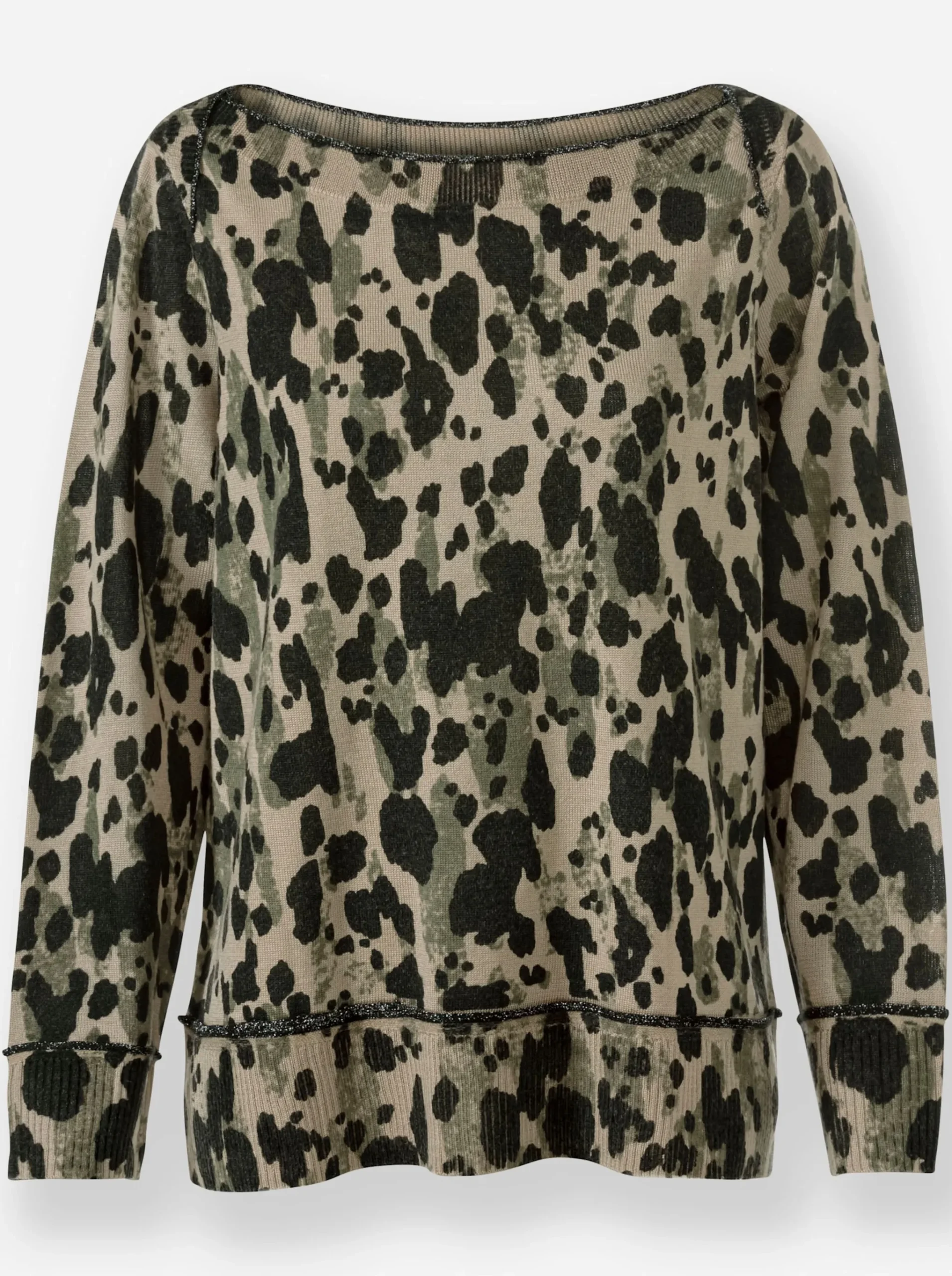 Druck-Pullover