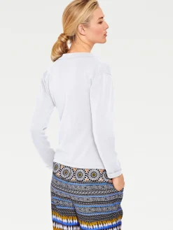 Feinstrickjacke mit Reverskragen