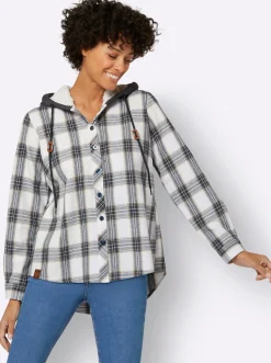 Flanellbluse