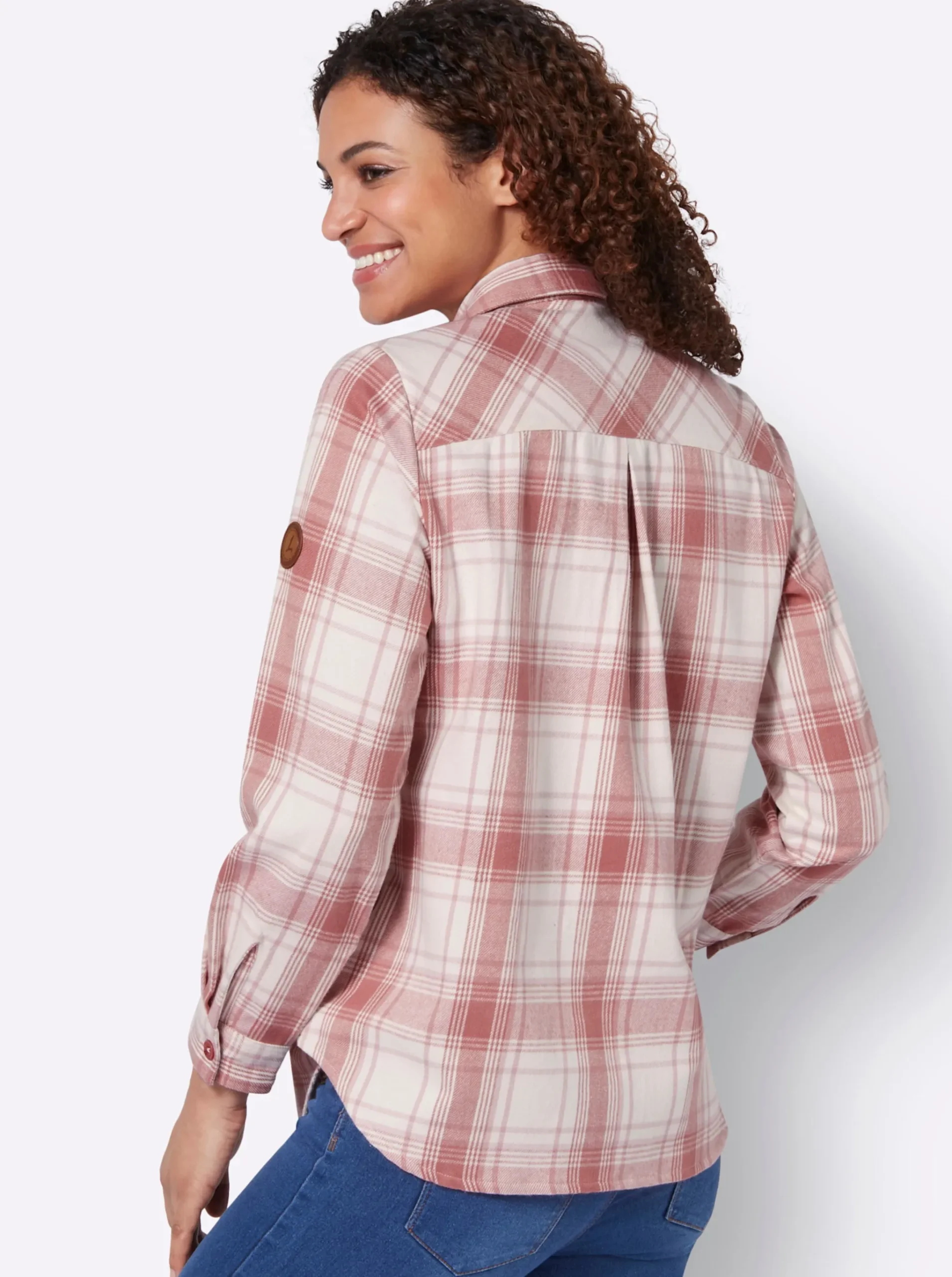 Flanellbluse