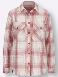 Flanellbluse