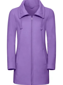 Fleecejacke mit 2-Wege-Reißverschluss
