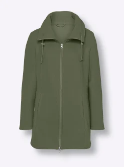 Fleecejacke mit 2-Wege-Reißverschluss