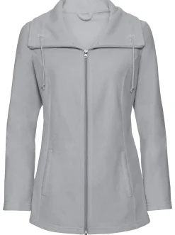 Fleecejacke mit 2-Wege-Reißverschluss