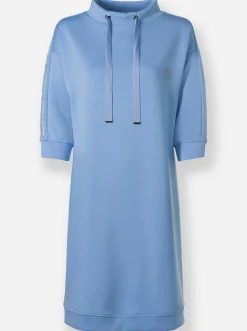 Freizeitkleid mit Glitzerstein-Applikation