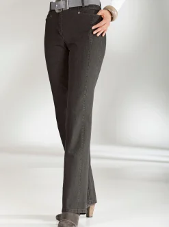 Gerade Jeans mit Bauch-weg-Effekt