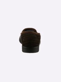 Hausschuh in Cord-Qualität