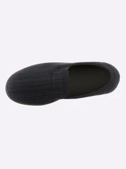 Hausschuh in Cord-Qualität