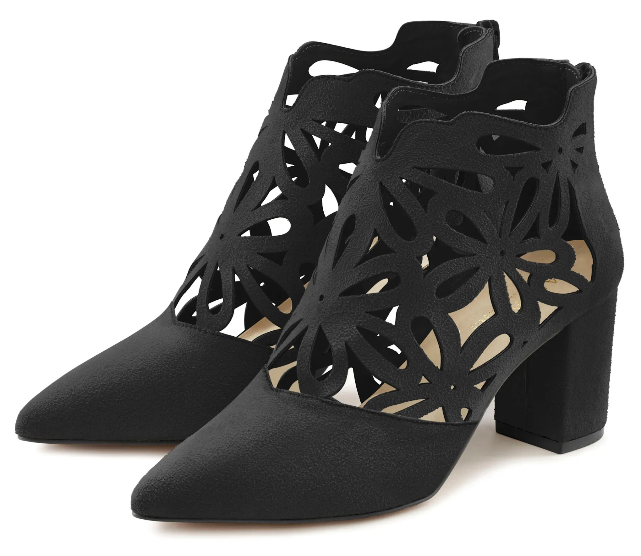 High-Heel-Stiefelette