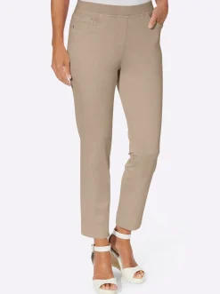 7/8-Hose mit Jersey-Bund in softer Qualität