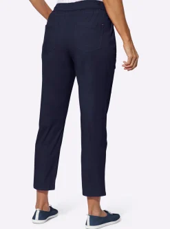 7/8-Hose mit Reißverschluss-Taschen