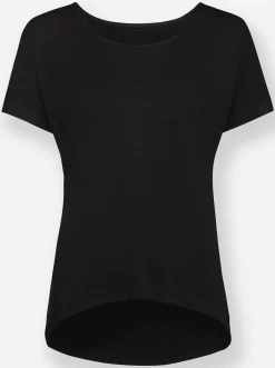 2-in-1-Shirt mit Ringel-Top
