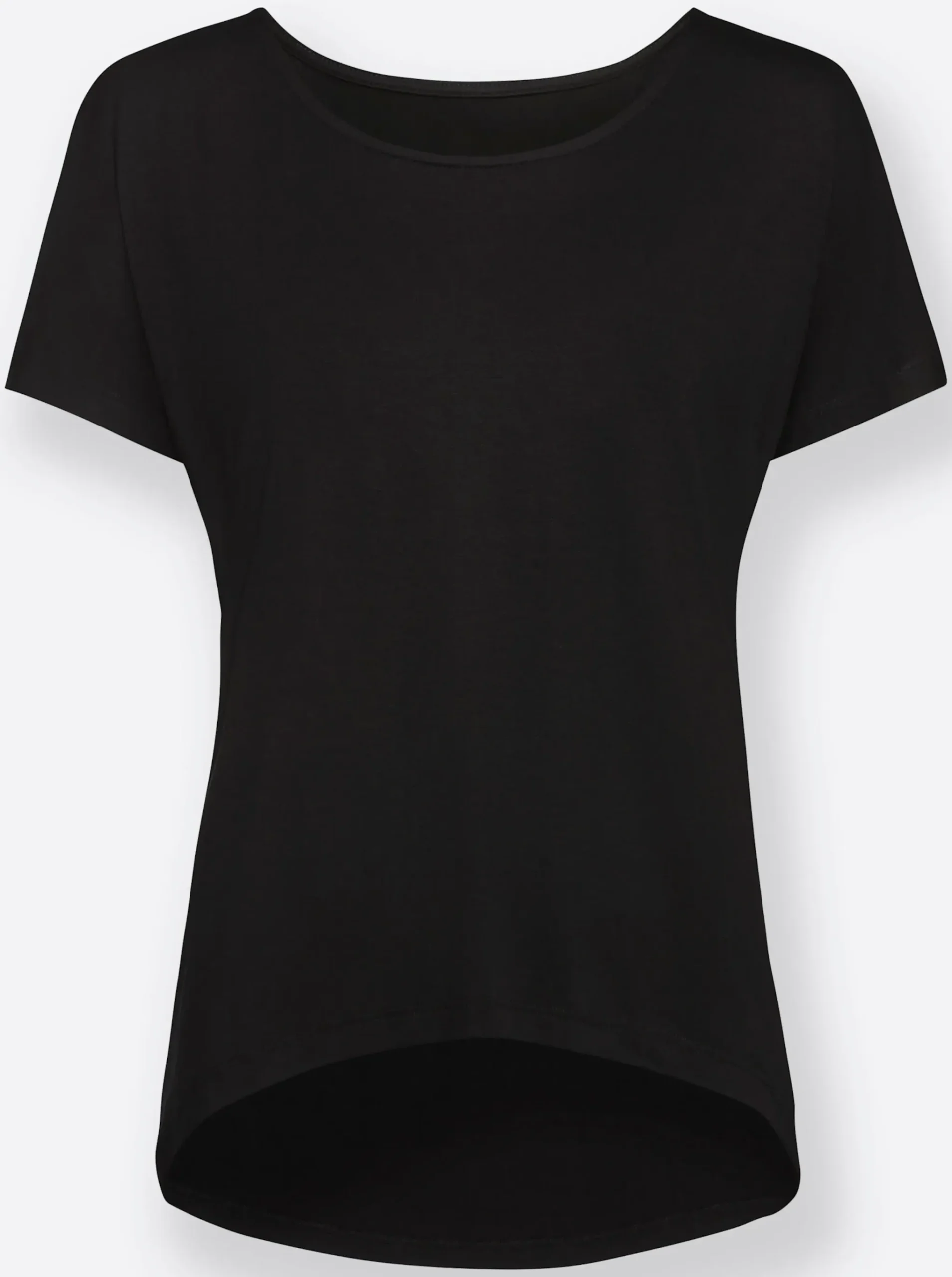 2-in-1-Shirt mit Ringel-Top