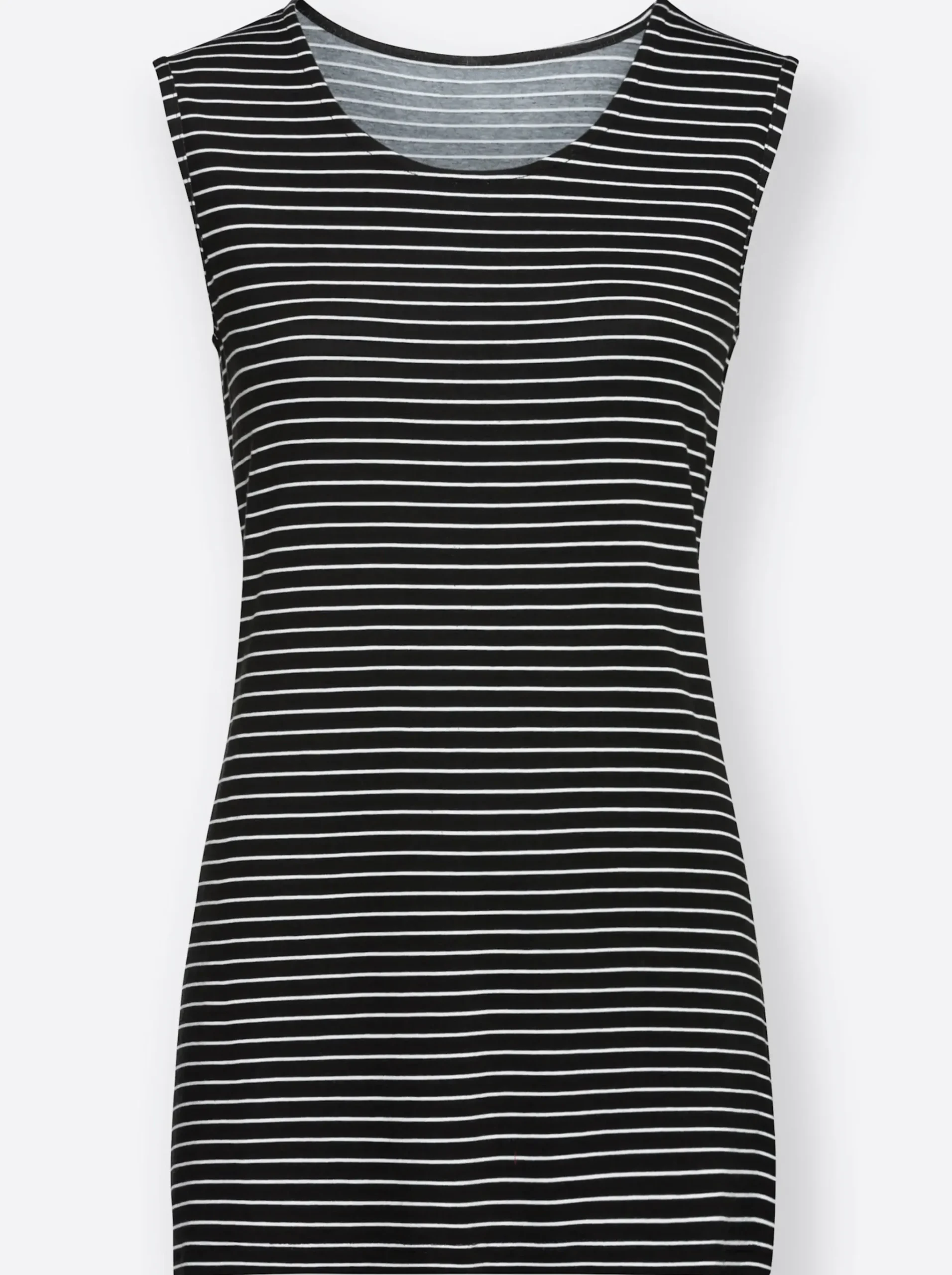 2-in-1-Shirt mit Ringel-Top