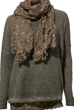 2-in-1-Shirt mit Schal