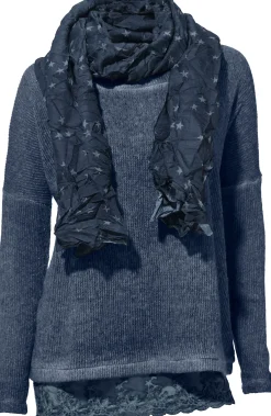 2-in-1-Shirt mit Schal