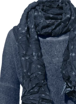 2-in-1-Shirt mit Schal