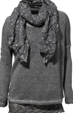 2-in-1-Shirt mit Schal