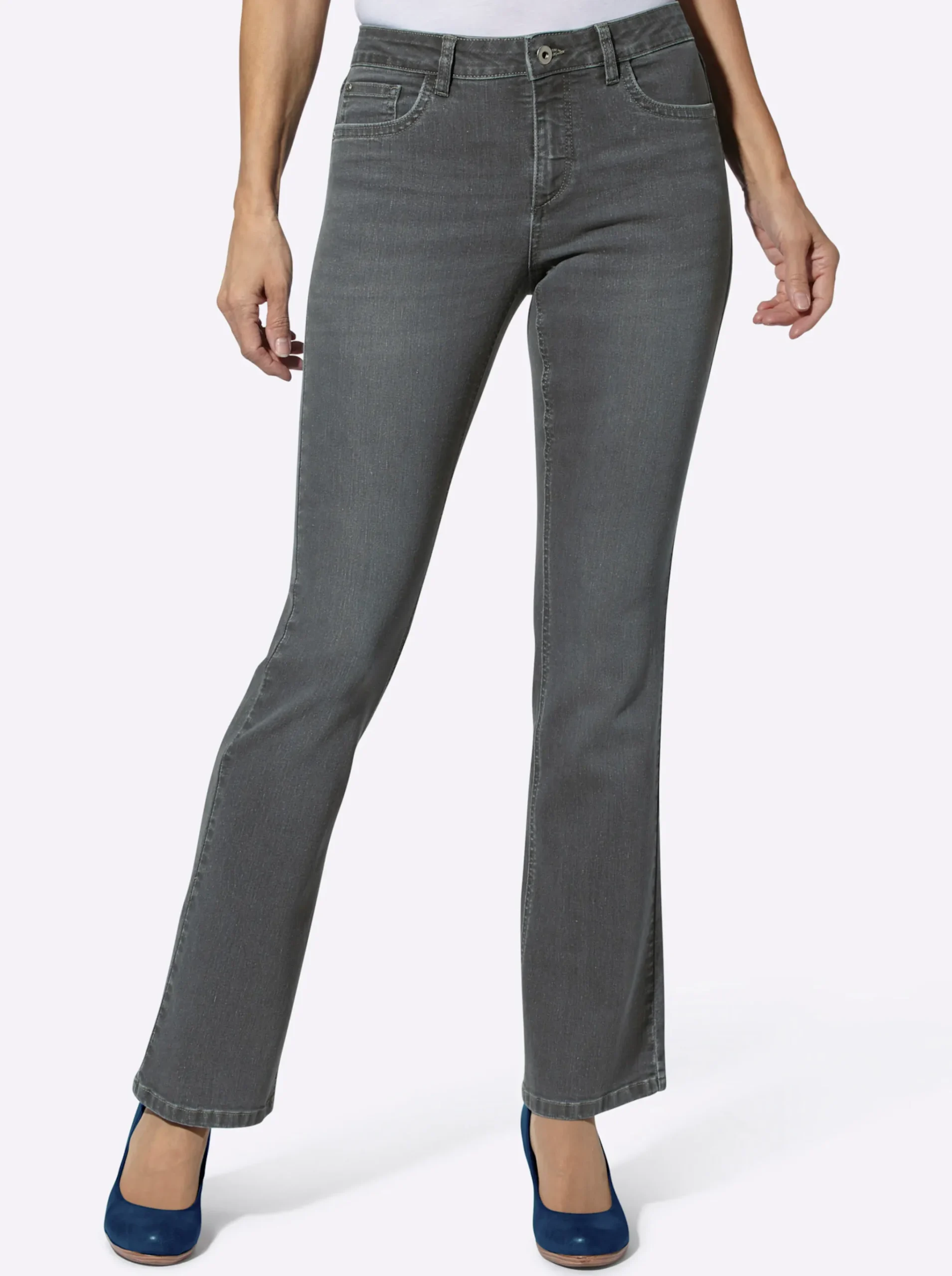Jeans in formstabiler Stretch-Qualität