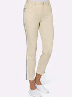 7/8-Jeans leichte Used-Optik