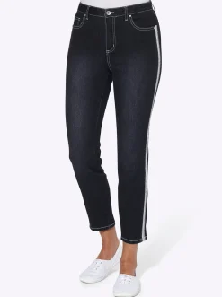 7/8-Jeans leichte Used-Optik