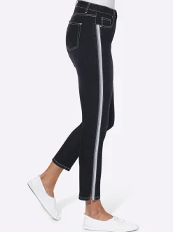 7/8-Jeans leichte Used-Optik