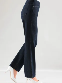 Jeans mit innenliegendem Dehnbund