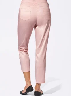 7/8-Jeans mit optisch streckenden Nähten