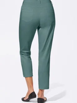 7/8-Jeans mit optisch streckenden Nähten