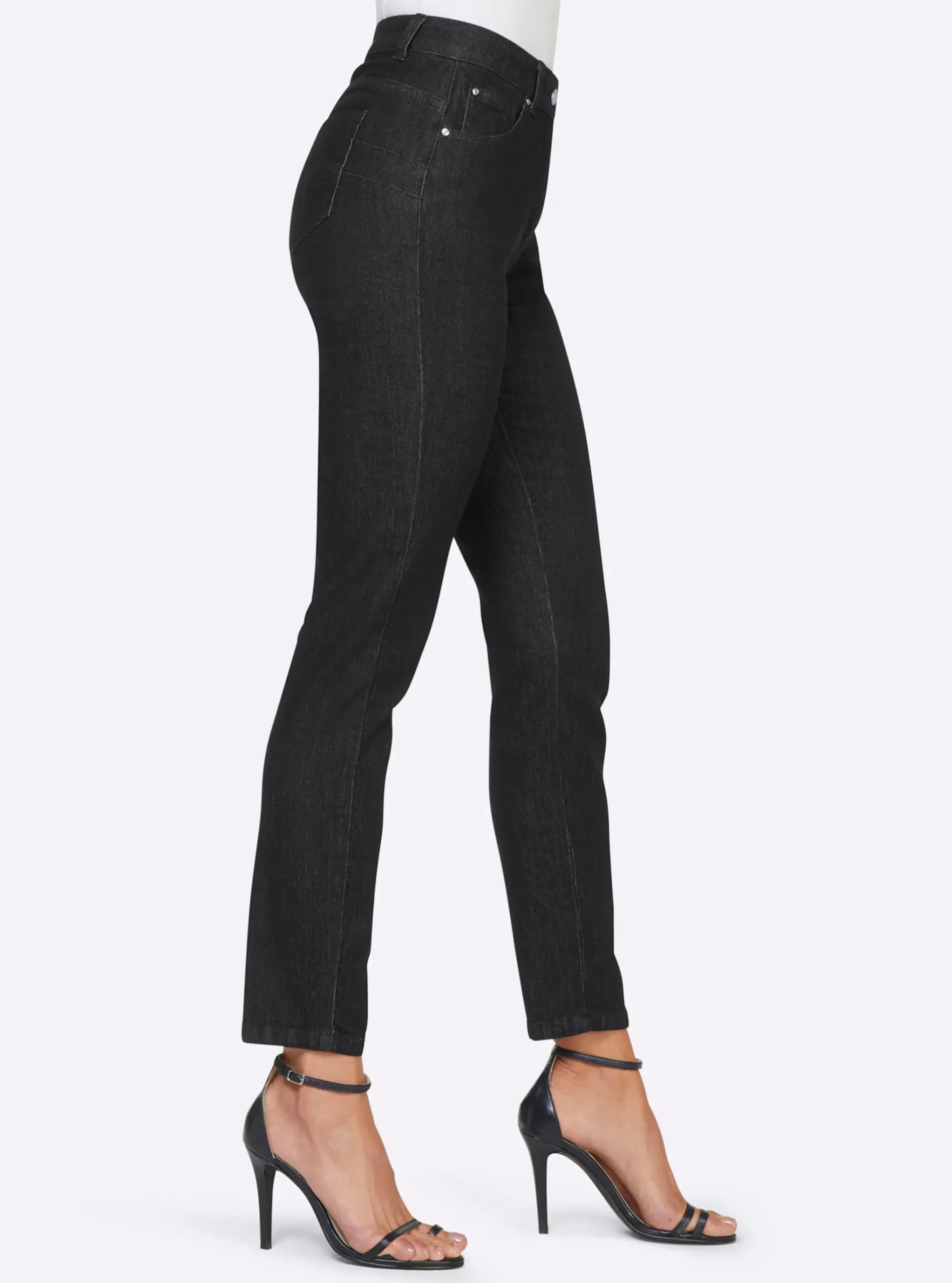 7/8-Jeans mit Push-up-Effekt
