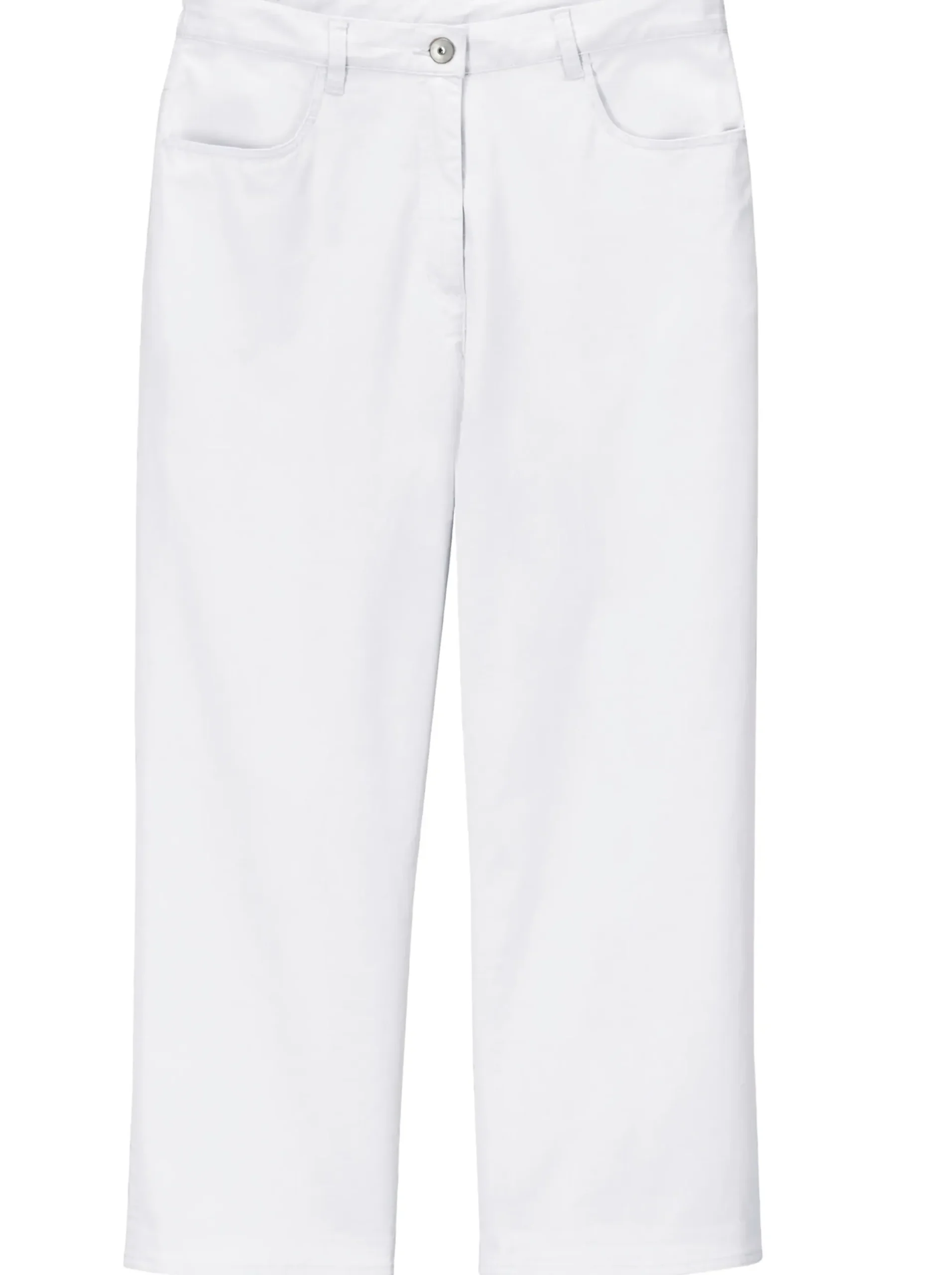 7/8-Jeans mit Schmuckknöpfen
