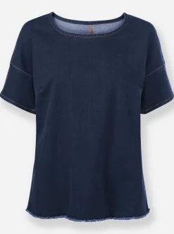 Jeansbluse