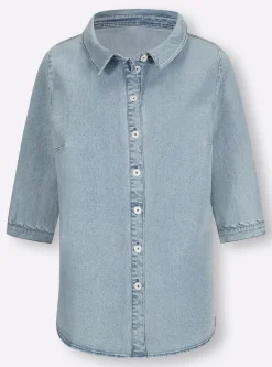 Jeansbluse
