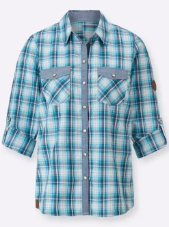 Karobluse mit aufgesetzten Brusttaschen