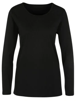 Langarmshirt in weiter Form