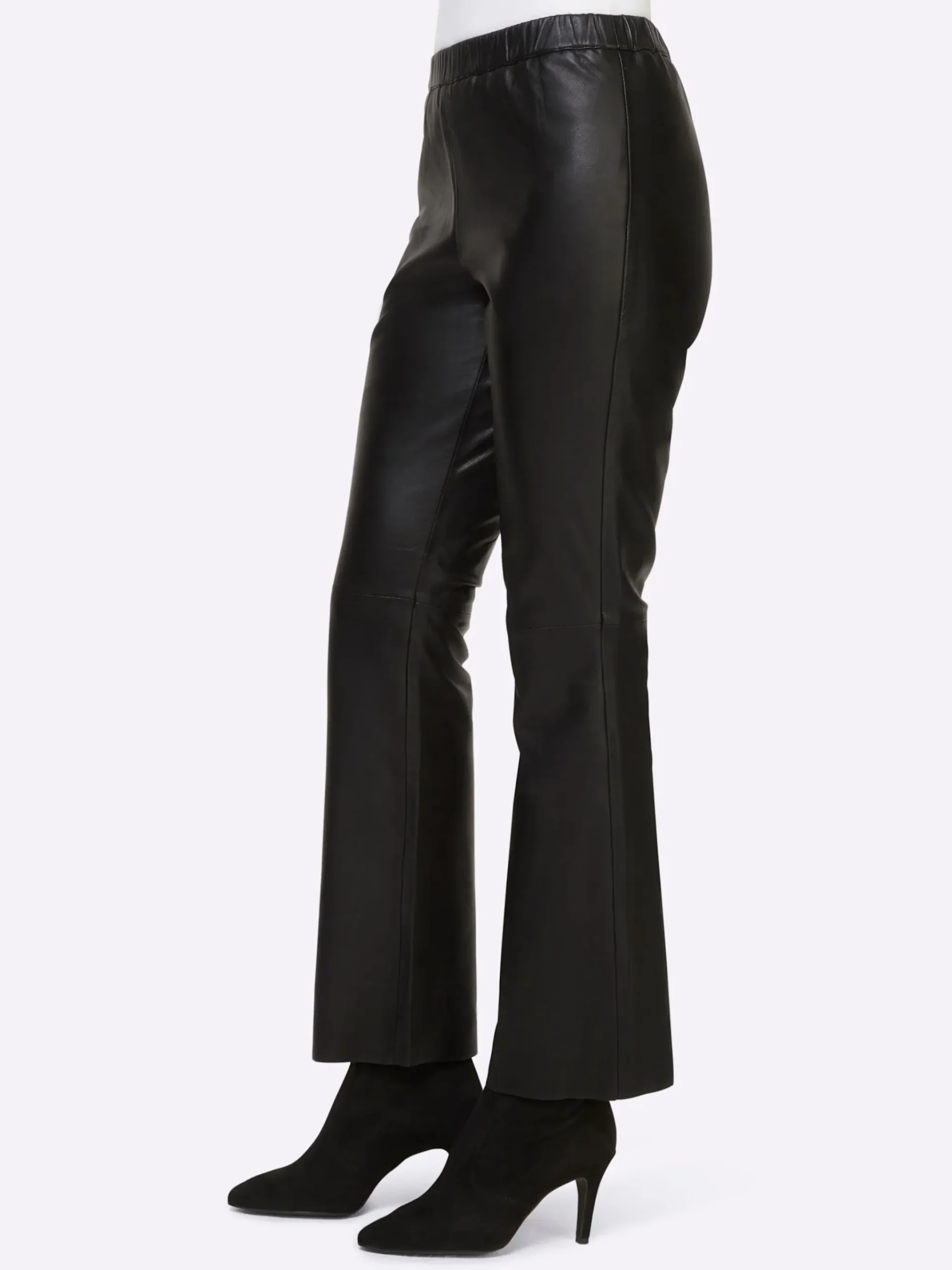Lederhose mit Rundum-Dehnbund