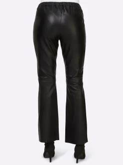 Lederhose mit Rundum-Dehnbund