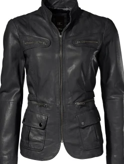 Leder-Jacke