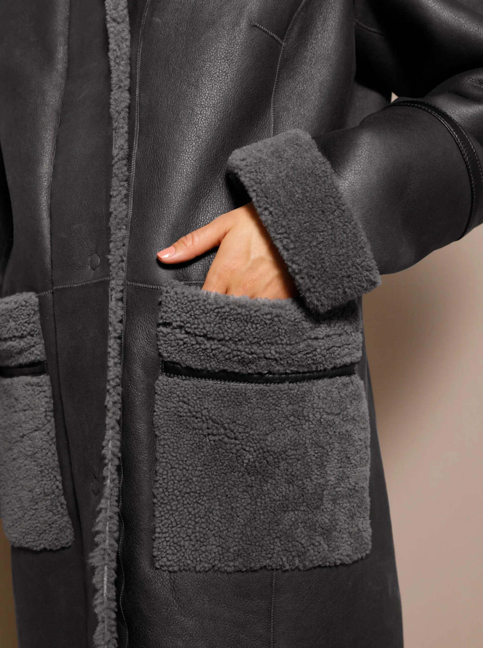 Lederjacke